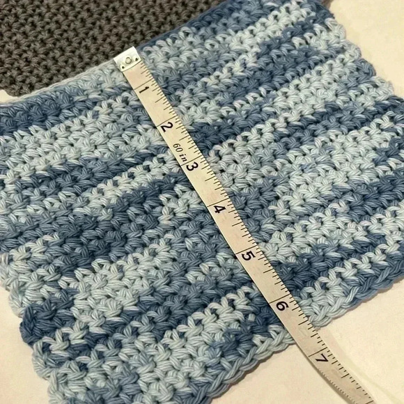 Hand Crocheted Washcloth/Dishcloth - Set of 2 - Picture 5 of 5